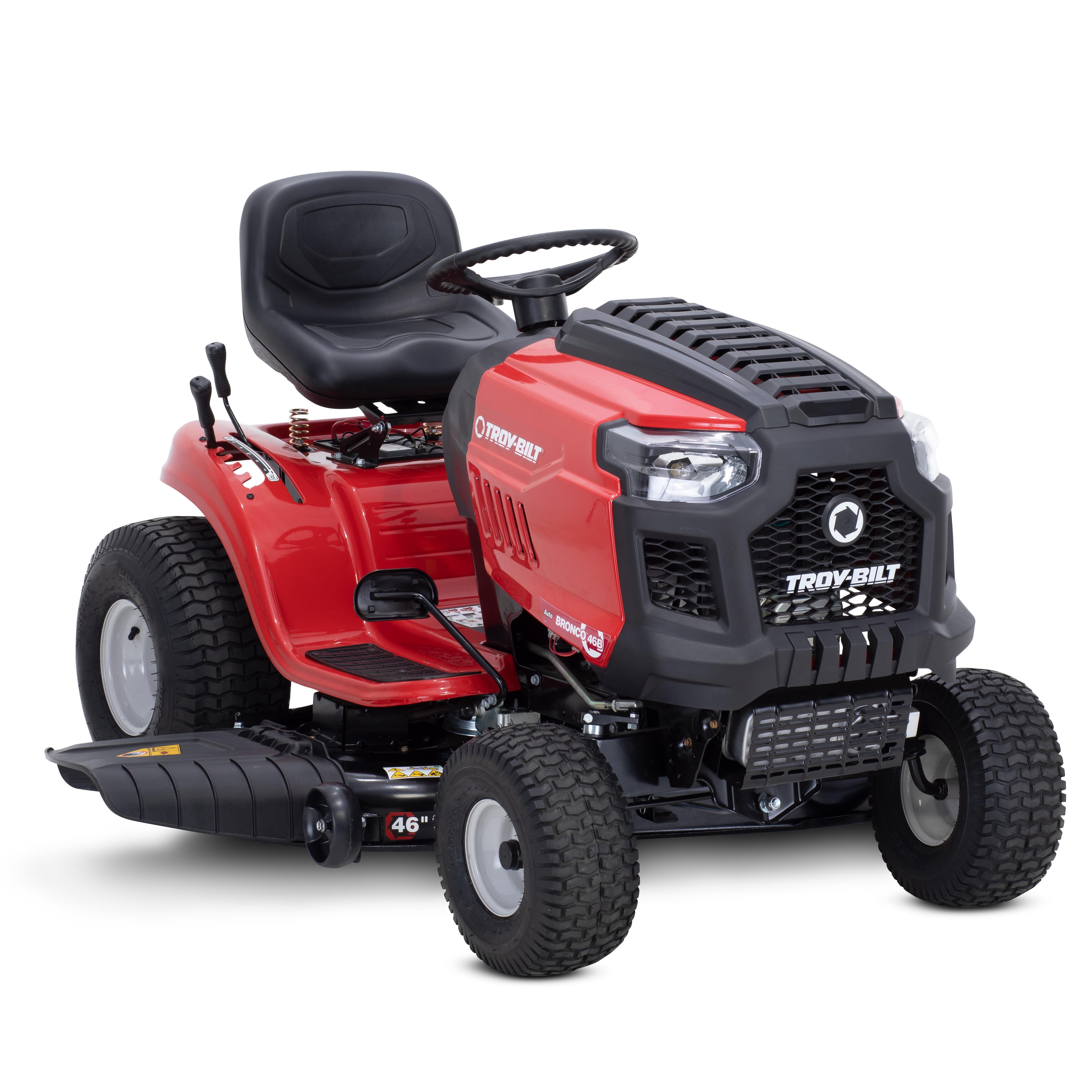 Rent to Own TroyBilt 46" Bronco Riding Mower at Aaron's today!